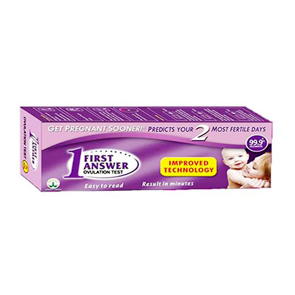 First Answer Ovulation Testing Kit – One Health