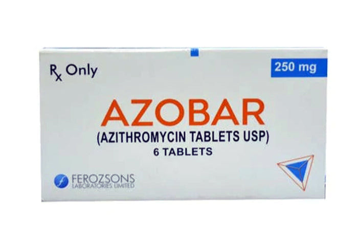 Azobar 250mg 6 Tablets – One Health