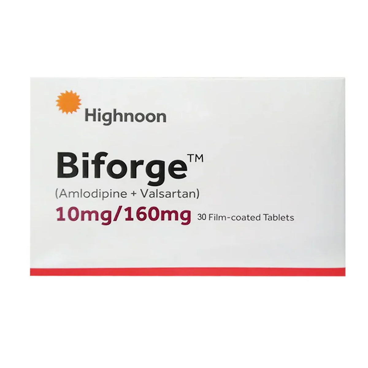 Biforge 10mg/160mg 30 Tablets – One Health
