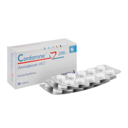 Cordarone 200mg 30 Tablets – One Health