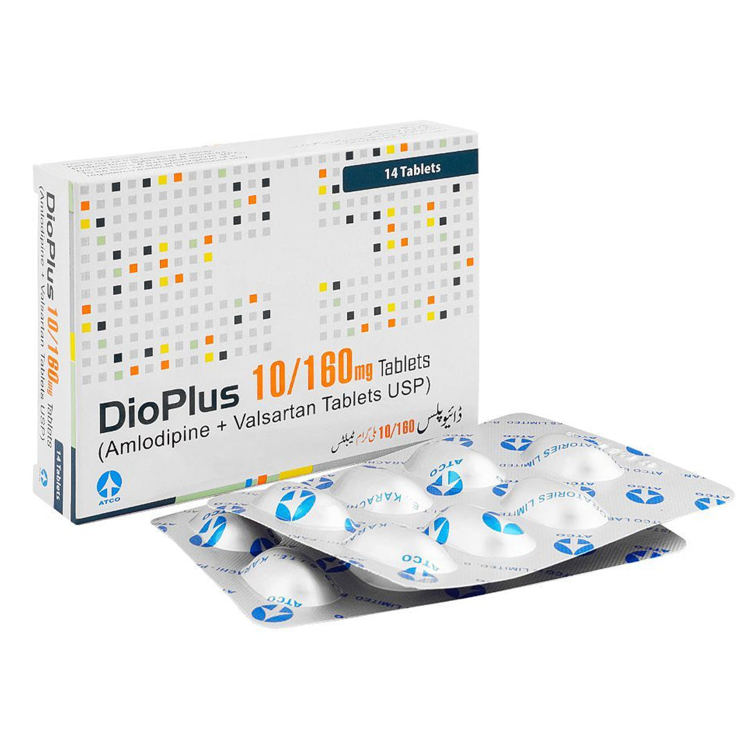Dioplus 10/160mg 14 Tablets – One Health