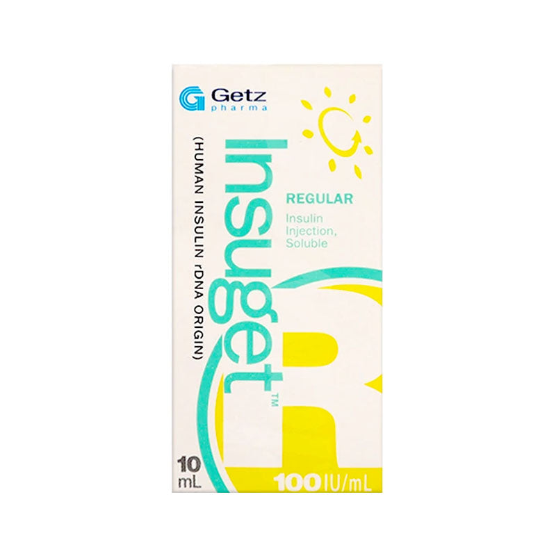 Insuget Regular Injection 10ml – One Health