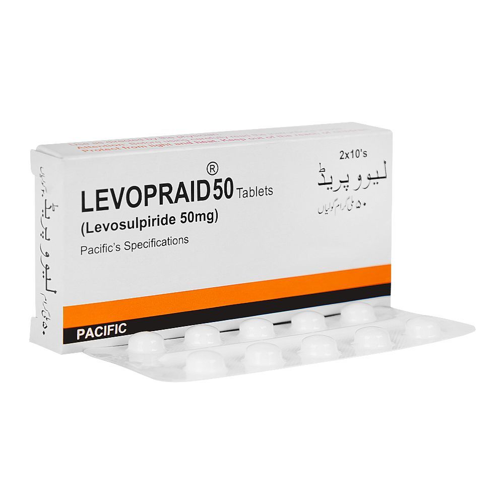 Levopraid 50mg Tablet 2x10's – One Health