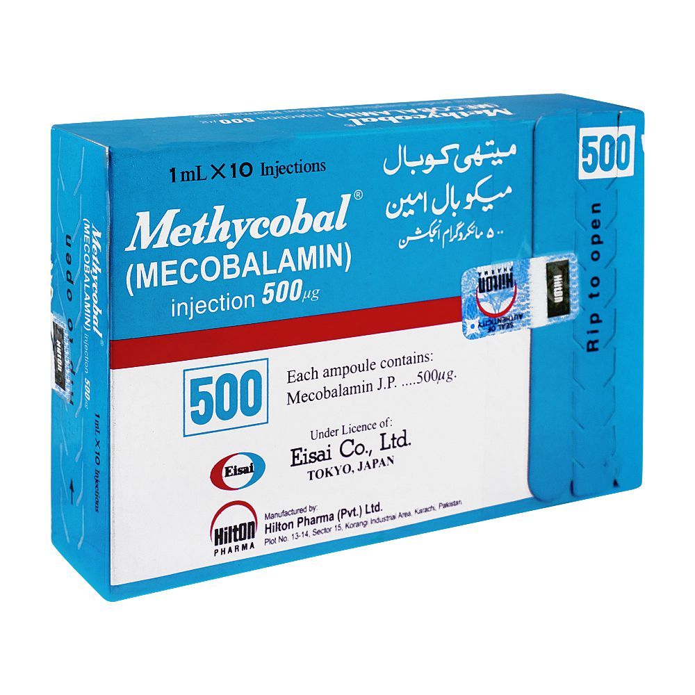 Methycobal 500mg 10 Injection – One Health