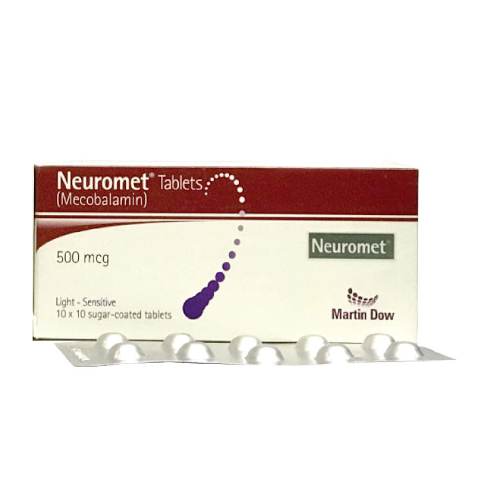 Neuromet 500mcg 10x10 Tablets – One Health