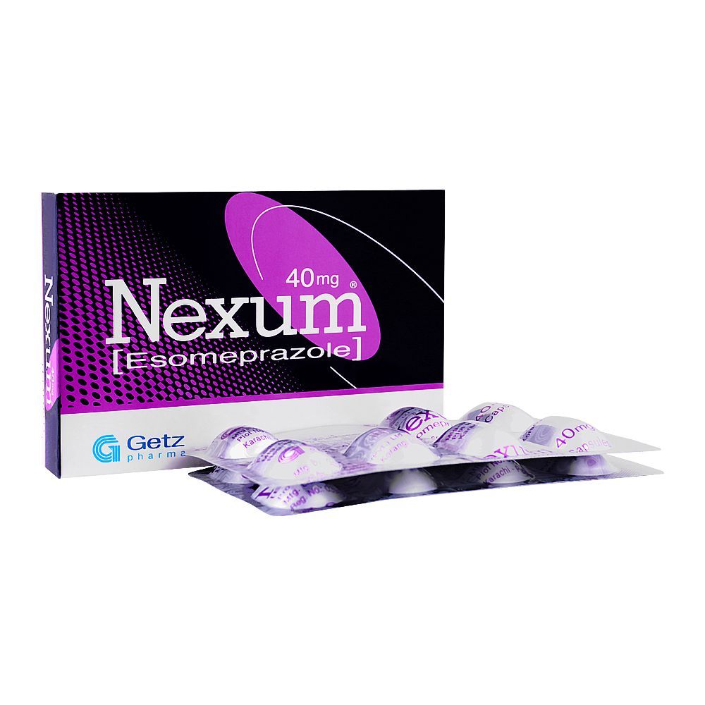 Nexum 40mg 14 Capsules – One Health