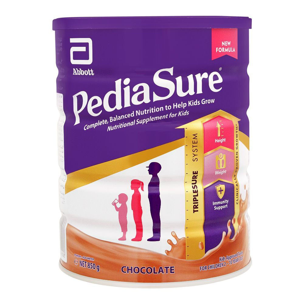Pediasure Chocolate Milk Powder 850g – One Health