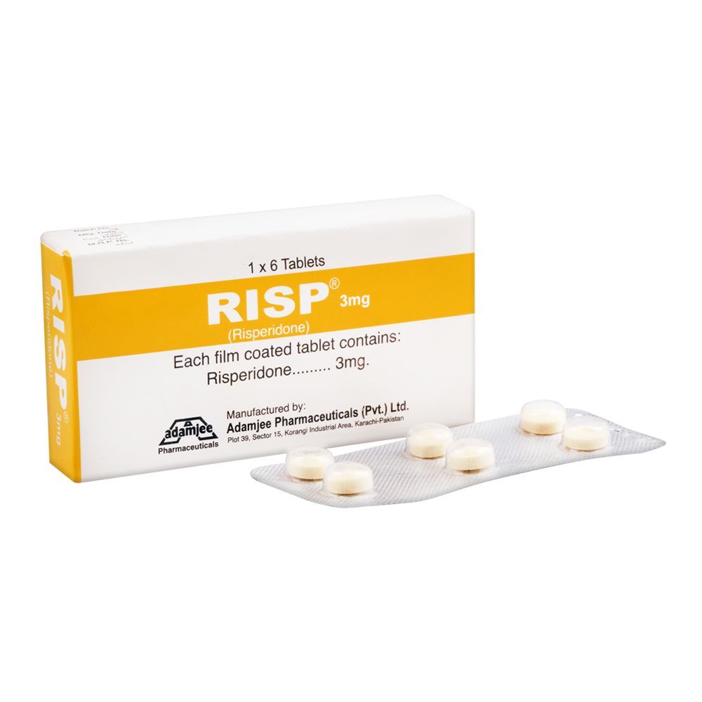 Risp 3mg 1x6 Tablets – One Health