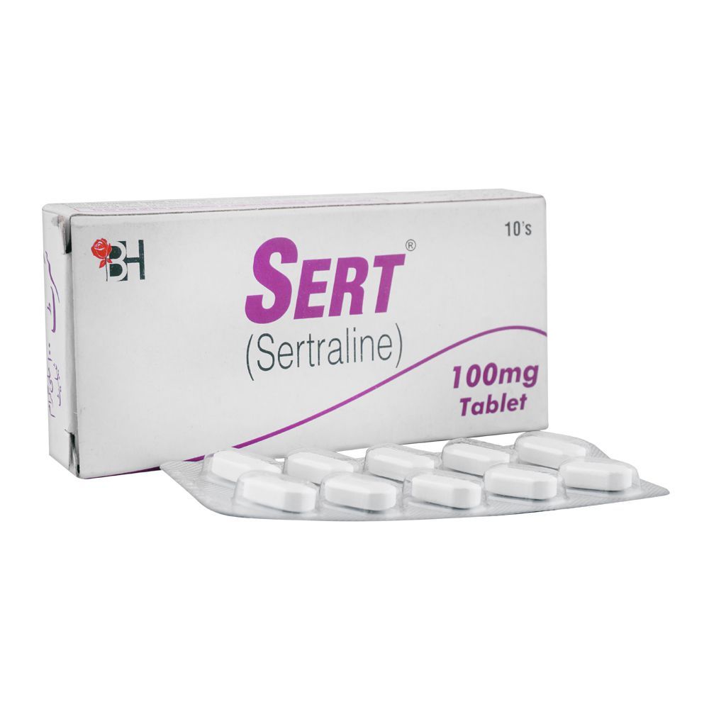 Sert 100mg Tablet 10's – One Health