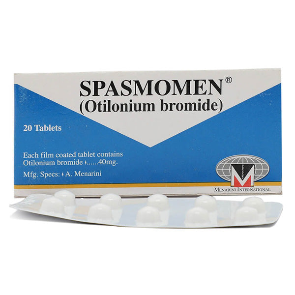 Spasmomen 40mg 20 Tablets – One Health