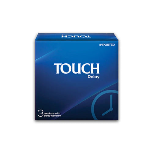 Touch Blue Delay Condom 3pcs – One Health