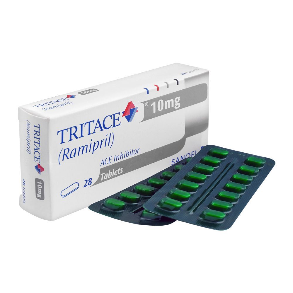 Tritace 10mg 28 Tablets – One Health