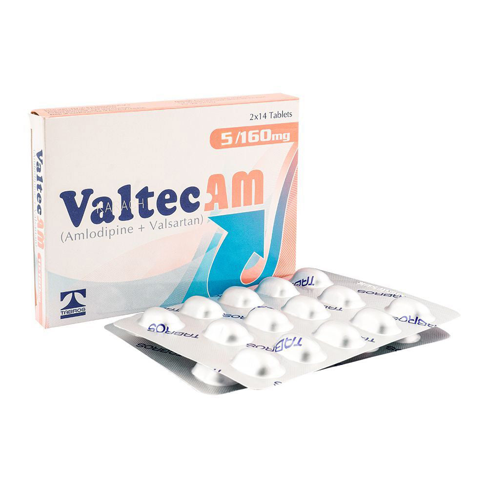 Valtec Usage Valtec-AM 5/160mg 2x14 Tablets – One Health