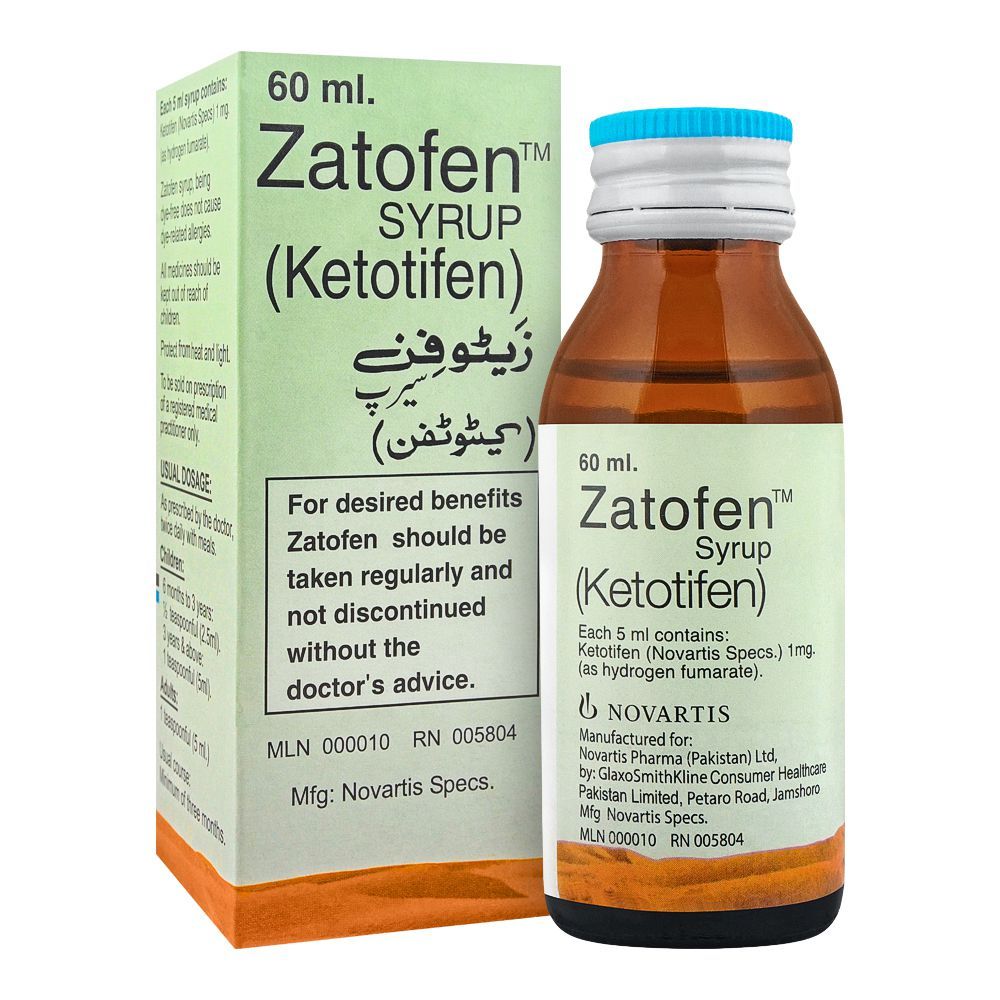 Zatofen Syrup 60ml – One Health