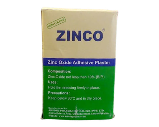 Zinc Oxide Adhesive Plaster 3 inch (Box) – One Health